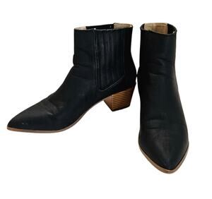 Coutgo Womens Pointed Toe Ankle Boots SZ 8
